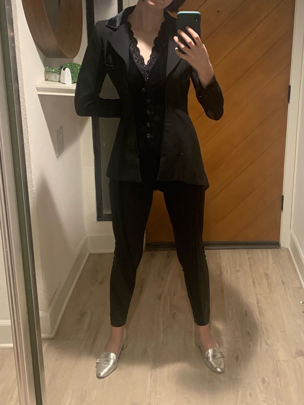 Anne Fontaine Emrys Suit Jacket and leggings - Picture 4 of 16